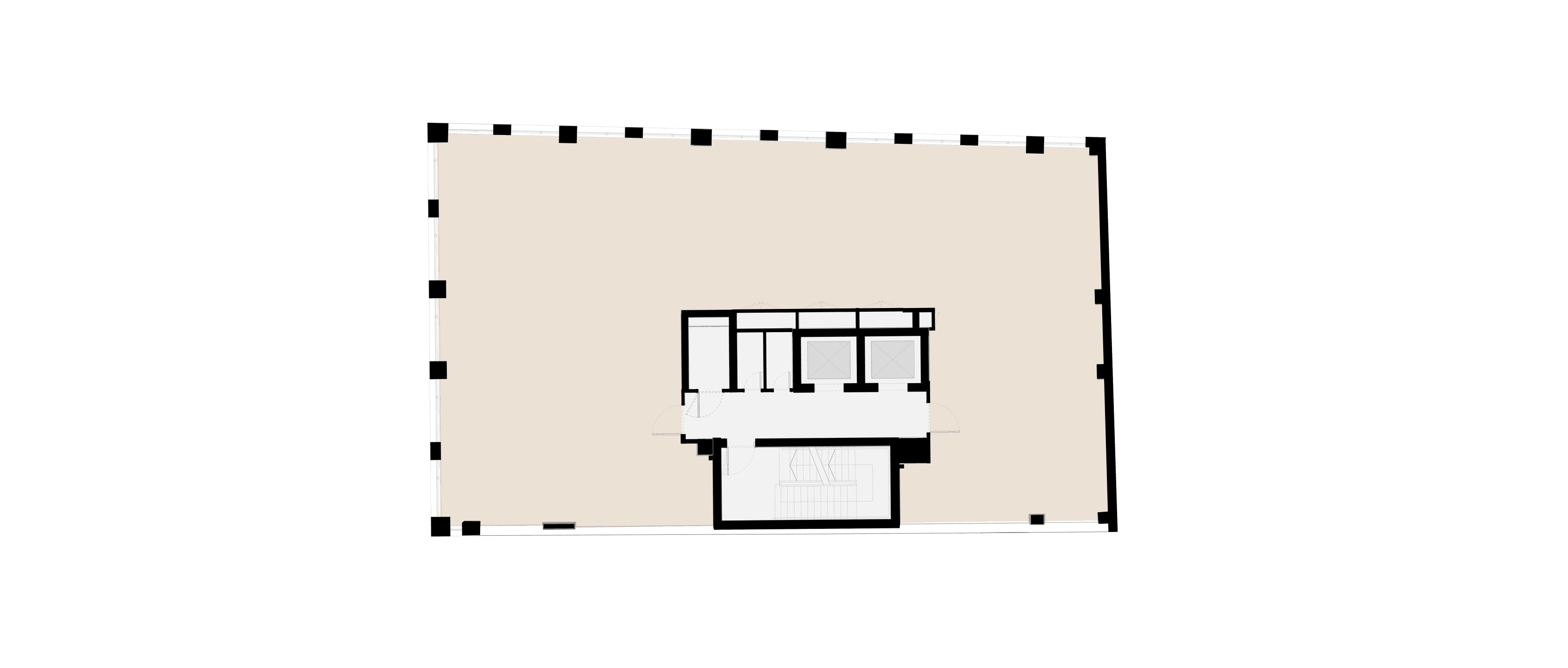 First to Eighth Floors floor plan